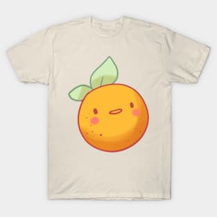 Orange illustration T-Shirt